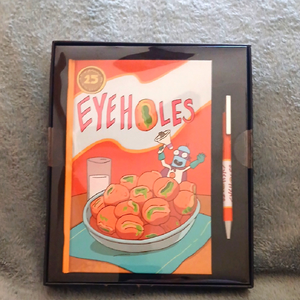 Eyeholes Notebook And Pen Set
